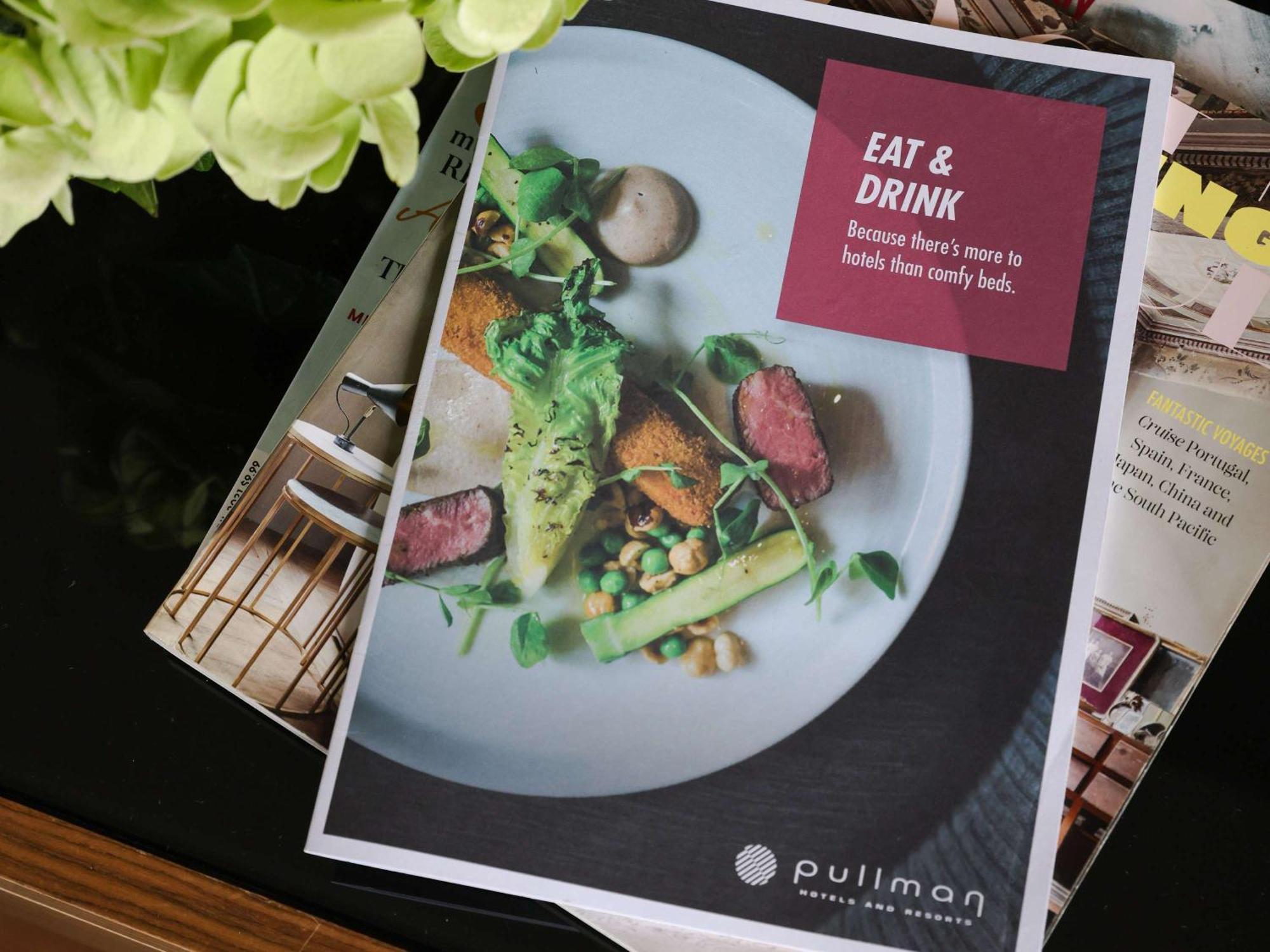 พูลแมน แอต ซิตนีย์ โอลิมปิก พาร์ค Hotel ซิดนีย์ ภายนอก รูปภาพ A menu